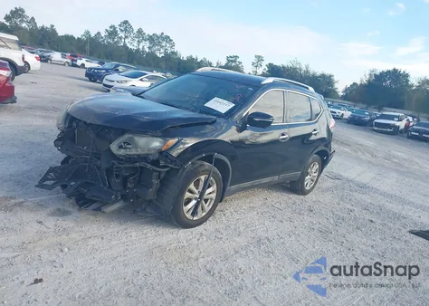 2015 Nissan Rogue Sv из США, поврежденный, VIN 5N1AT2MT5FC881390